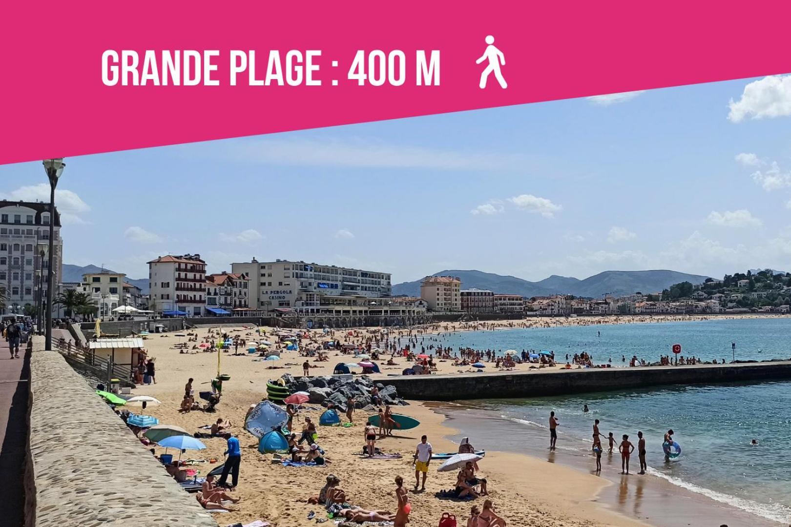 Ilbetea - Duplex tout confort - Plage à 400 m - Parking - Wifi Saint-Jean-de-Luz Extérieur photo